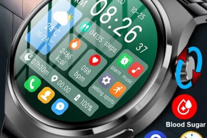 GT4 Pro Smart Watch 1.54“ AMOLED HD Screen Sport Bluetooth Call NFC Compass GPS Men Women Business Waterproof Smartwatch Activity Tracker - Produktbild