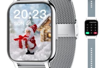 Smartwatch Herren Damen 1.85 Fitnessuhr mit