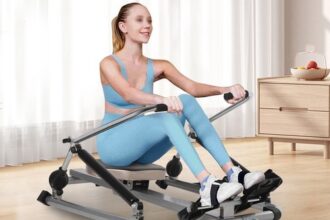 Rudergerät Rudermaschine Bauchtrainer Trainingsgerät Klappbar 12