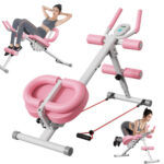 Bauchtrainer Bauchmuskeltrainer für Zuhaus Multifunktionale Trainingsgerät