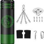 Boxsack Set hängend für Fitness und