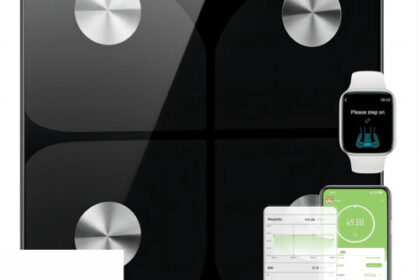 Körperfettwaage mit APP Bluetooth 180kg Digital