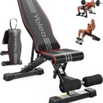 YOLEO Klappbare Hantelbank Multifunktion Training Fitness