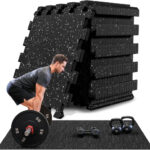 Bemaxx Bodenschutzmatte Fitness – 18 Eva/Gummi-Matten