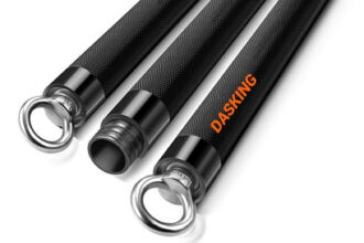 DASKING Fitnessbänder Widerstandsbänder Stange, Fitnessgeräte Für