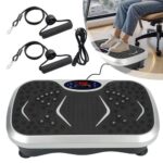 Vibrationsplatte Fitnessgeräte mit 2 Fitnessbändern 99