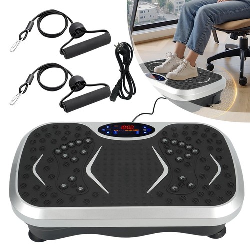 Vibrationsplatte Fitnessgeräte mit 2 Fitnessbändern 99