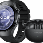 Huawei Watch 5 Schwarz 46 mm + Huawei FreeBuds 6i Schwarz - Produktbild