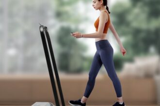 2 in1 Klappbar Laufband Elektrisch Laufband