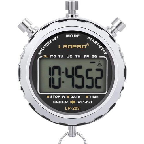Digitale Stoppuhr Timer LCD Alarm Sport