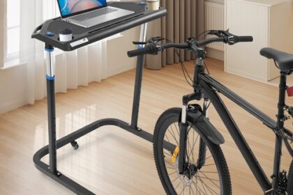 Fahrrad-Trainer-Schreibtisch Fitness Cycling-Schreibtisch Verstellbarer 110,23lb