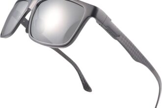 YIMI Herren Sportbrille Polarisiert Photochromatisch Rechteckig