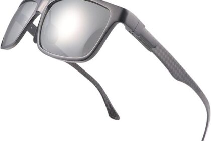 YIMI Herren Sportbrille Polarisiert Photochromatisch Rechteckig