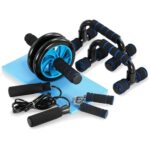 Bauchroller Fitnessgeräte Set Sportgeräte Bauchtrainer Liegestützgriffe