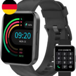 Smartwatch Damen Herren 1.85'' Smartwatch Mit