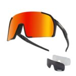 Sportbrille Polarisiert Radsportbrillen Fahrradbrille für Damen