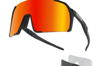 Sportbrille Polarisiert Radsportbrillen Fahrradbrille für Damen