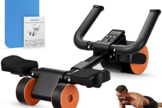 Bauchroller Bauchtrainer Fitnessgeräte für Zuhause, Automatisches