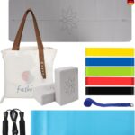 Yoga Matte Strater Set Blöcke Gürtel