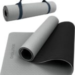 Yogamatte Rutschfest mit Tragegurt, 8mm Extradick