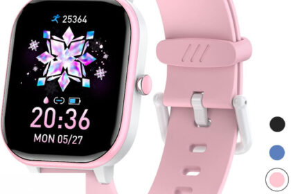 Kinder-Fitness-Tracker Wasserdicht 19 Sportmodi Schrittzäh