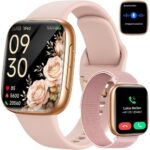 Smartwatch Damen Herren, 1,85″ AMOLED Touchscreen,