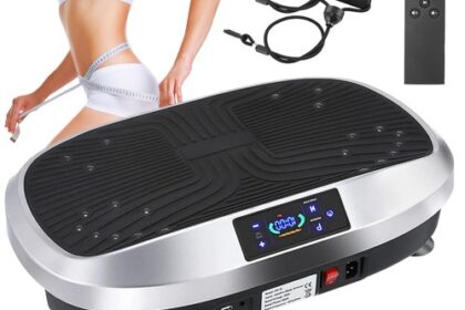 Elektrisch Vibrationsplatte Vibrationsgerät Vibrationstrainer Fitnessgeräte