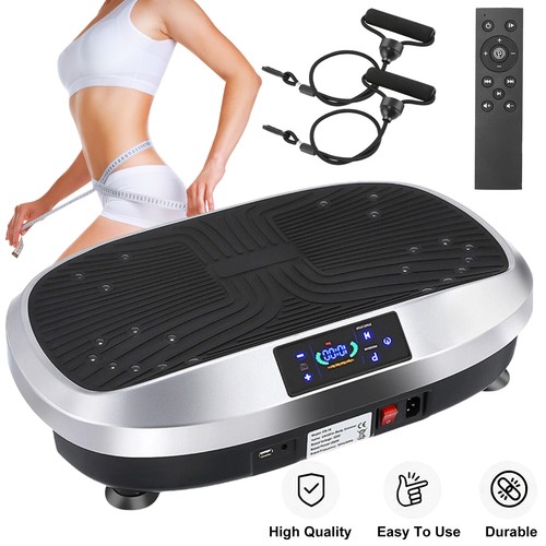 Elektrisch Vibrationsplatte Vibrationsgerät Vibrationstrainer Fitnessgeräte