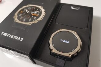 AMAZFIT T-Rex Ultra 2 Smartwatch SCHWARZ