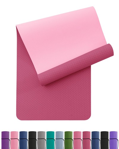 Yogamatte rutschfest und umweltfreundliche TPE Sportmatte