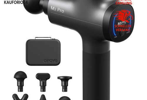 Massagepistole M3 Pro 2500U/min LED-Display zur
