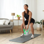 Kettlebell 16 KG, Bodenschonende Kugelhantel, Schwunghantel