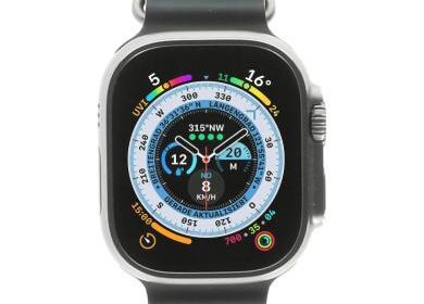Apple Watch Ultra GPS + Cellular 49mm Titan Ocean Armband Mitternacht