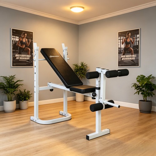 Hantelbank Trainingsbank Schrägbank Fitnessbank Klappbar Sport