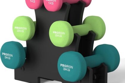 Kurzhanteln 6er Set Neopren Hantelset Damen