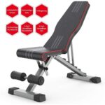 Hantelbank Trainingsbank Schrägbank Fitnessbank Klappbar Sport