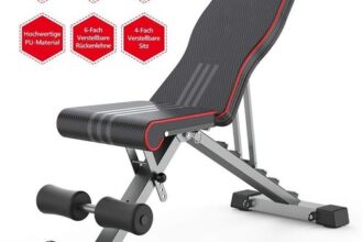 Hantelbank Trainingsbank Schrägbank Fitnessbank Klappbar Sport