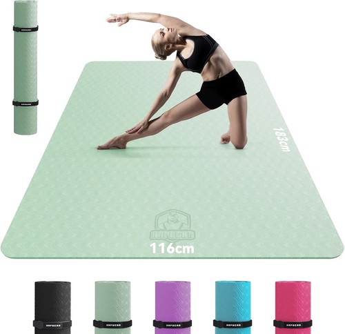 Große Yogamatte XXL - Rutschfest &