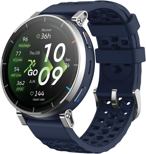Amazfit Active 3 Premium Dunkelblau Smartwatch