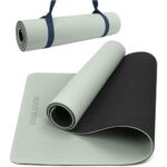 Yogamatte Rutschfest Pilates Fitnessmatte TPE 8mm