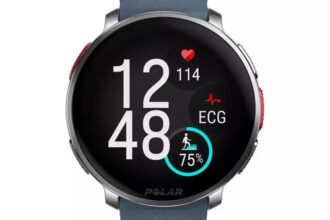 Polar Vantage V3 blue SPORTUHR Armbanduhr