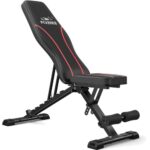 Hantelbank, verstellbar, 300 kg, Fitnessbank, multifunktional,
