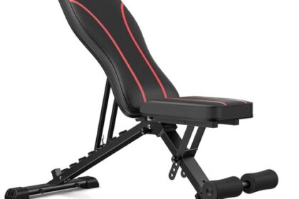 Hantelbank, verstellbar, 300 kg, Fitnessbank, multifunktional,