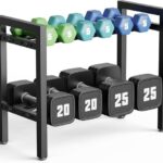 Hantelständer 2-stufig verstellbar für Kettlebell-Hanteln -