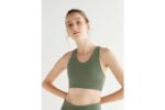 TRUE NORTH Bio-Damen-Yoga-Top, grün, Gr. S