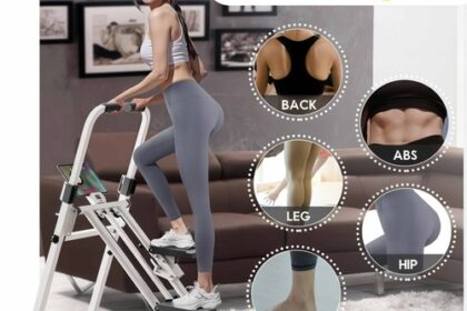 Crosstrainer Stepper Arm und Beintrainer Widerstandsband