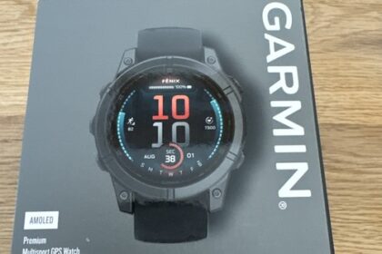 Garmin fenix® E Schwarz/Schiefergrau, Fitness-Uhr, Sportuhr,