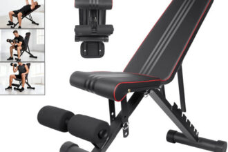 Hantelbank Verstellbar Klappbar Trainingsbank Fitnessbank Heimtraining