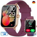 AEAC Smartwatch Herren Damen Fitness Tracker