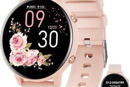 Smartwatch Damen Bluetooth Anruf Fitness Tracker